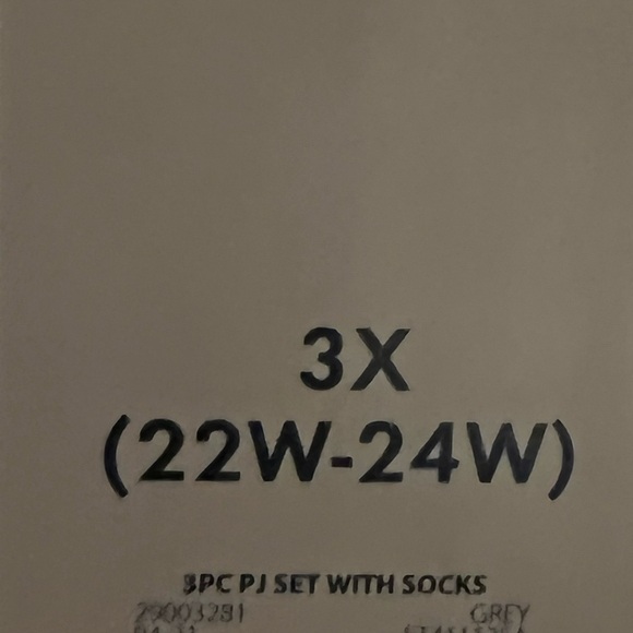 Nwt- Women’s 3 Piece Pajama Set - Picture 5 of 6